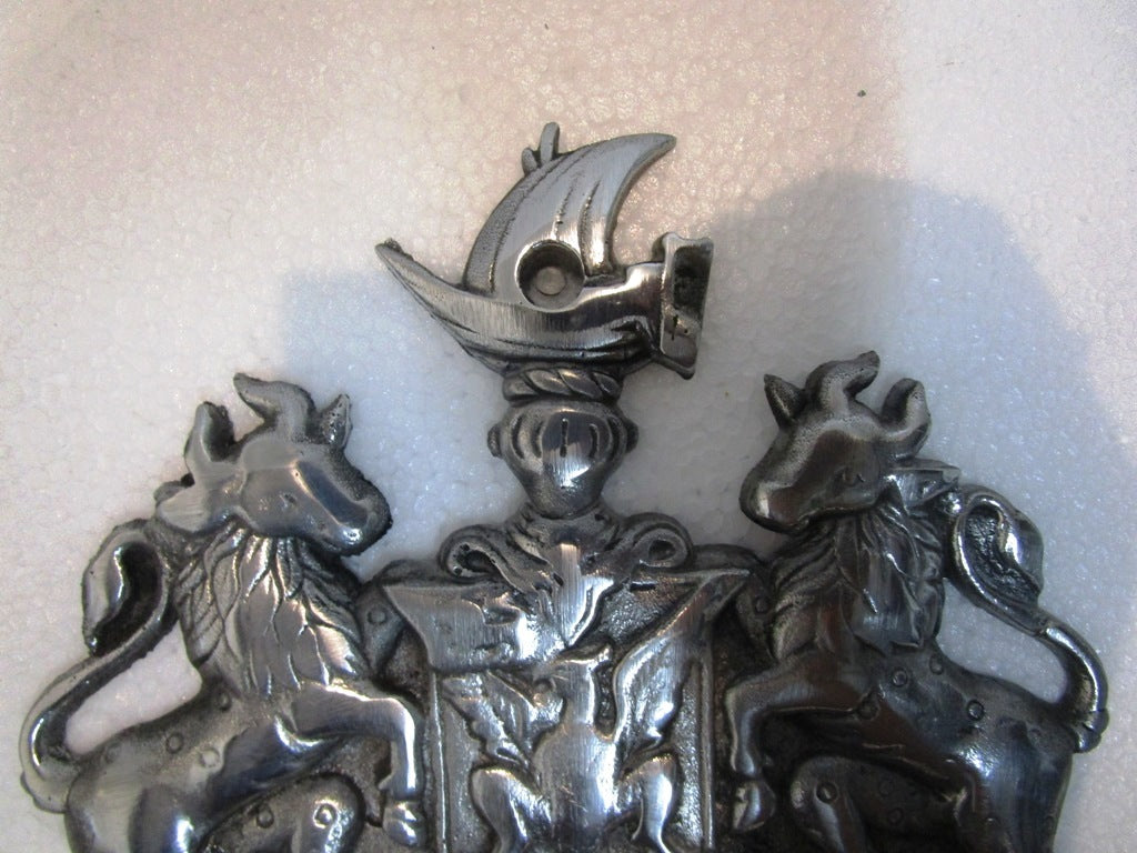 India PRINCELY State Plaque Plate -Royal - Princely State - Coat of Arms (1321)