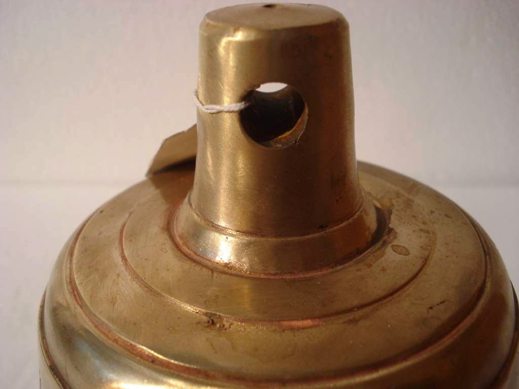 VANDE MATRAM Brass Bell with INDIAN Political Party BJP Symbol - ENGRAVED Bhartiya Janta Party (1379)