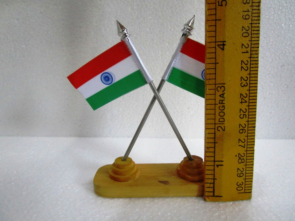 Indian NATIONAL FLAG Stand - Bharat- Republic of INDIA (1498)