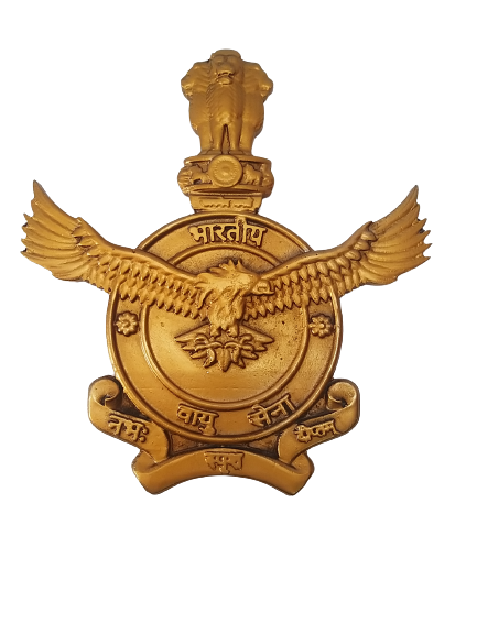 Indian AIR Forces Badge Plaque - Wall Décor - 12 Inches - VAYU SENA (162)