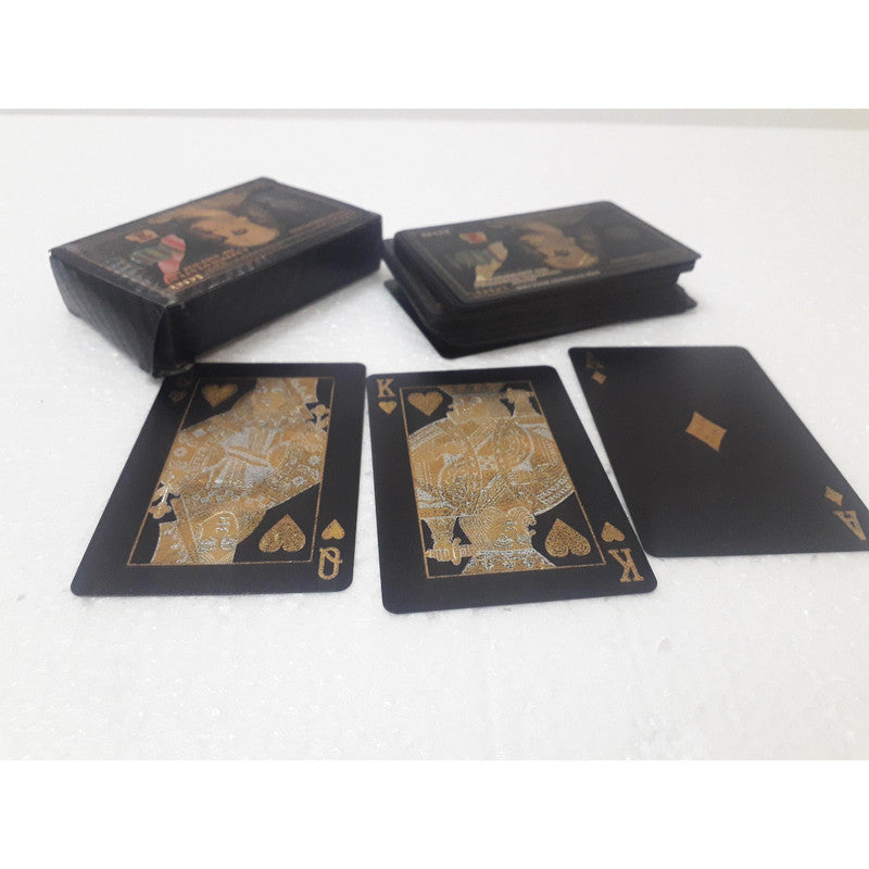 Playing Cards Black Dollar Design -52 Cards in Box - Best Quality (168)