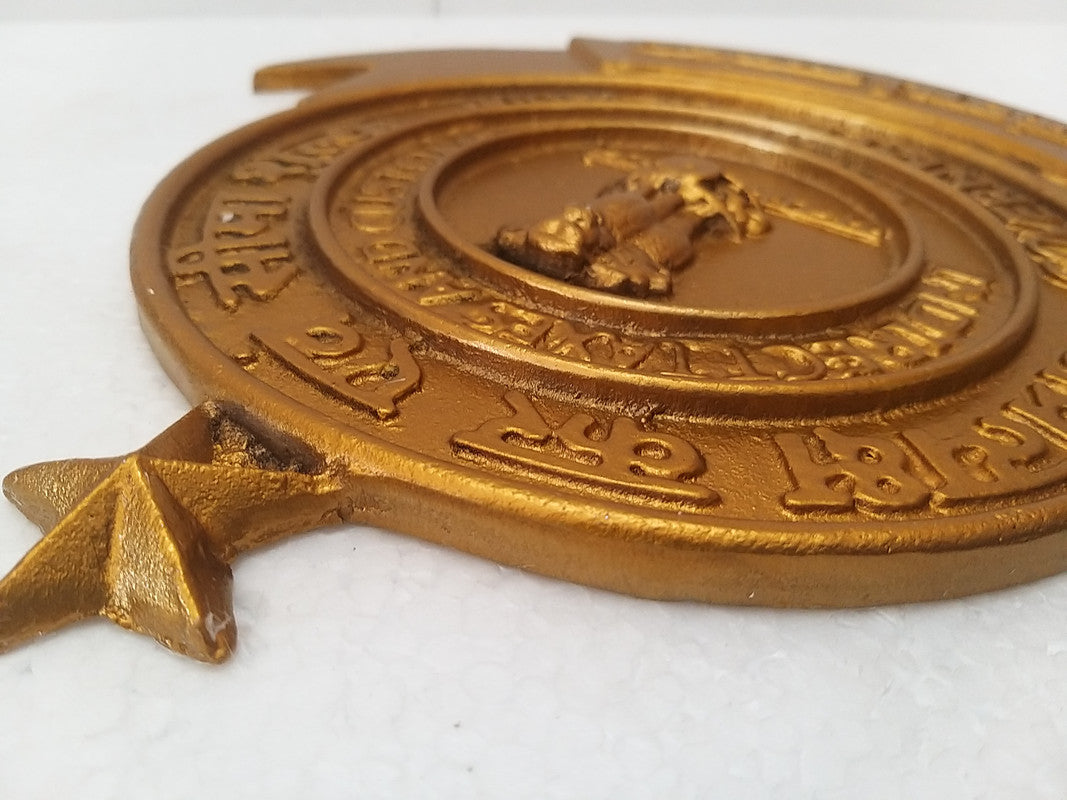 Indirect Taxes And Customs Crests Plaque Badge - 12" - Advocate Tax Constultant  (176)