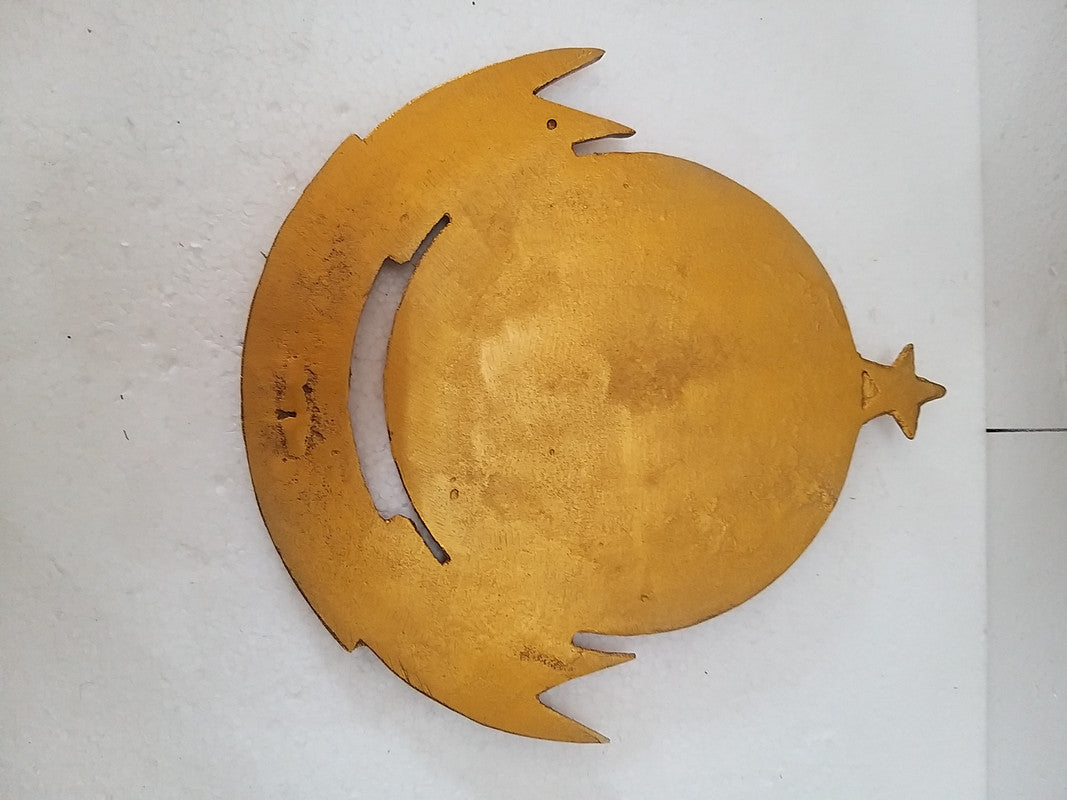 Indian GST & CUSTOMS Wall Plaque - 12 Inches - 3D Cast (176)