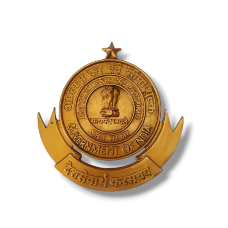 Indirect Taxes And Customs Crests Plaque Badge - 12" - Advocate Tax Constultant  (176)