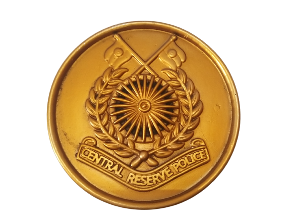 Indian AIR Forces Badge Plaque - Wall Décor - 12 Inches - CENTRAL RESERVE FORCE CRPF (178)