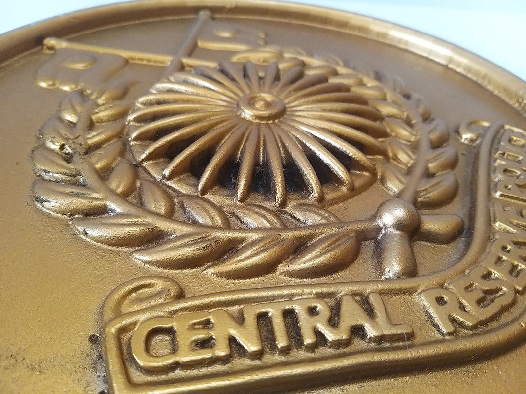 Indian AIR Forces Badge Plaque - Wall Décor - 12 Inches - CENTRAL RESERVE FORCE CRPF (178)