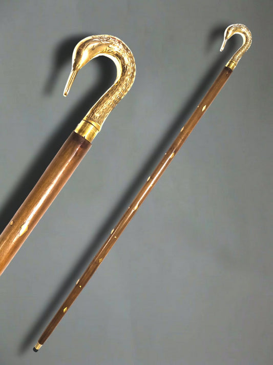 Deer Face Royal Style Walking Stick (1859)