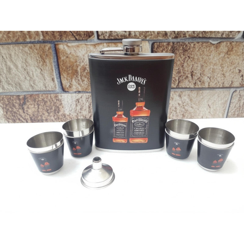 Jack Daniel's Wine Flask Set Best Collection (201)