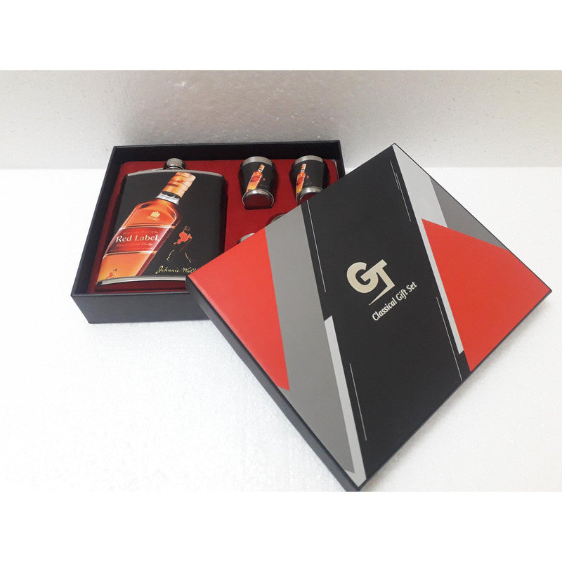 Red Label Wine Flask Set Best Collection (202)