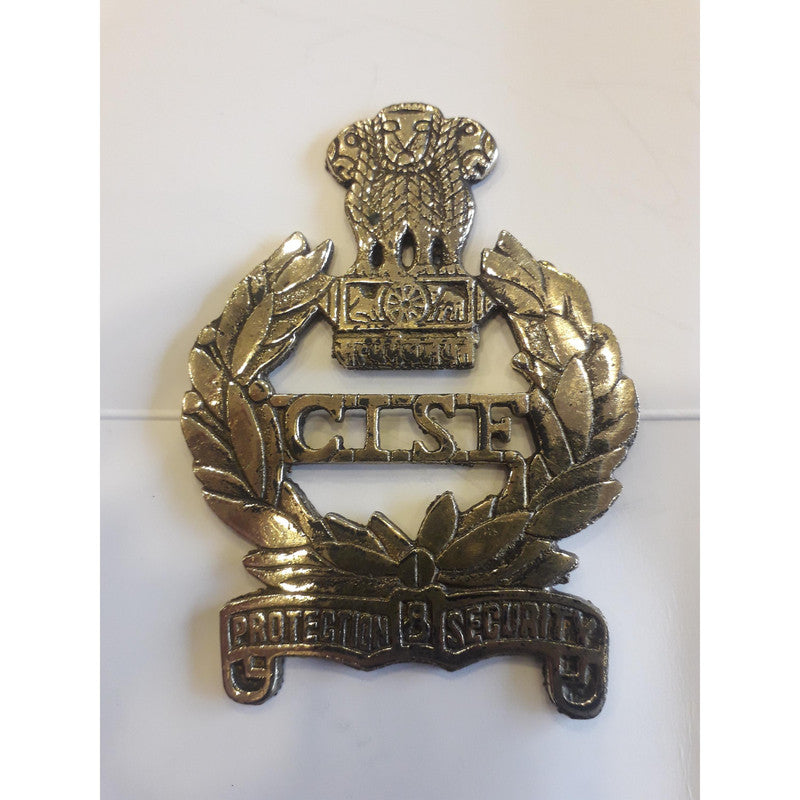 Central Industrial Security Force CAST Safe Plaque Plate Crests Badge (211)