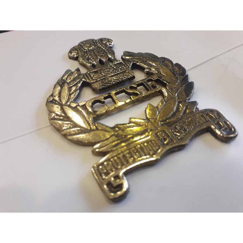 Central Industrial Security Force CAST Safe Plaque Plate Crests Badge (211)