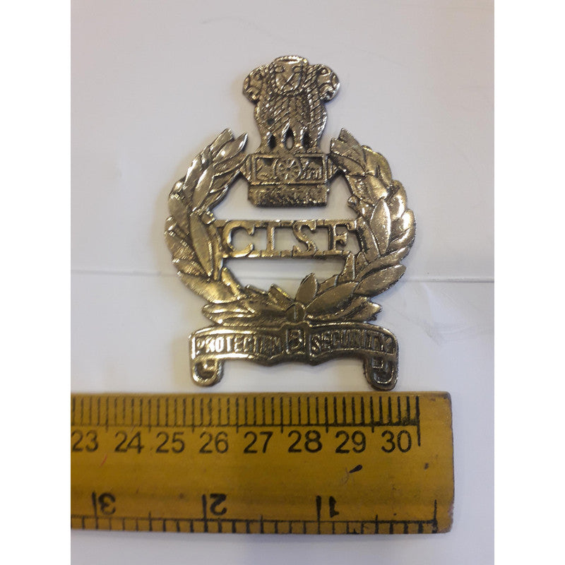 Central Industrial Security Force CAST Safe Plaque Plate Crests Badge (211)