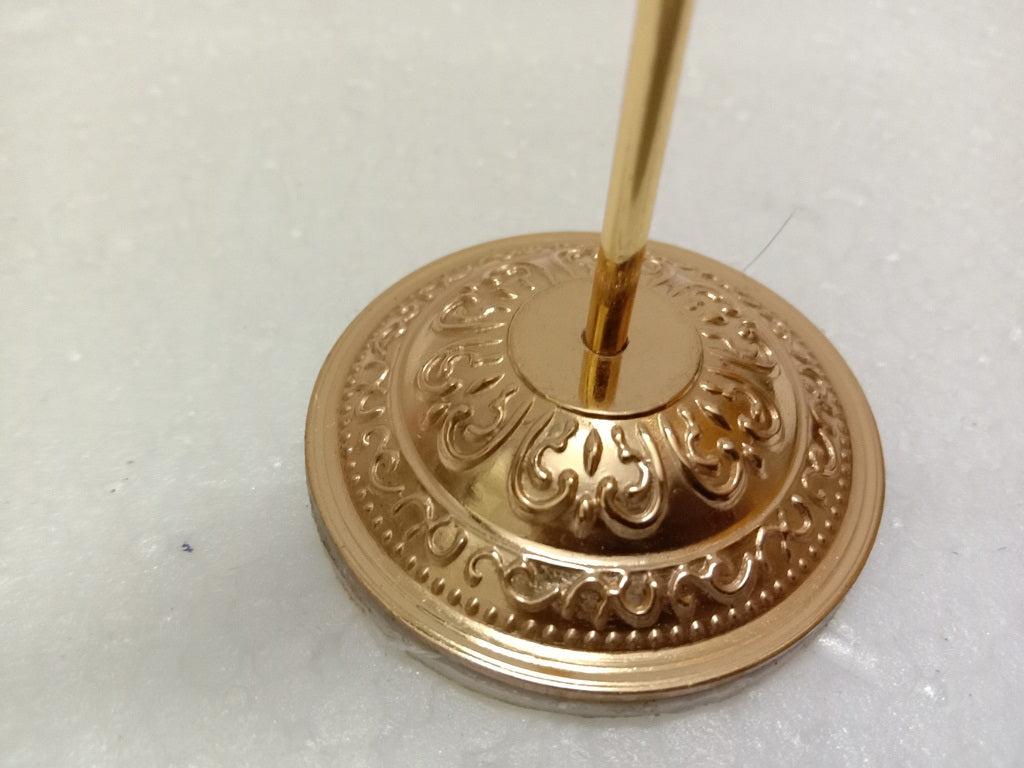 BRASS Indian NATIONAL Emblem with FLAG - BRASS - Republic of INDIA - Table Decor (2247)