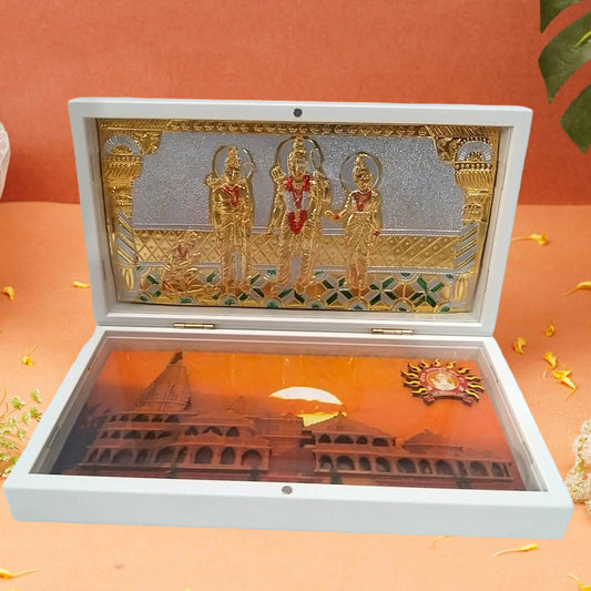 Lord RAM DARBAR Worship Box | PUJA PETI | RAM DARBAR | Unique Collection (2276)