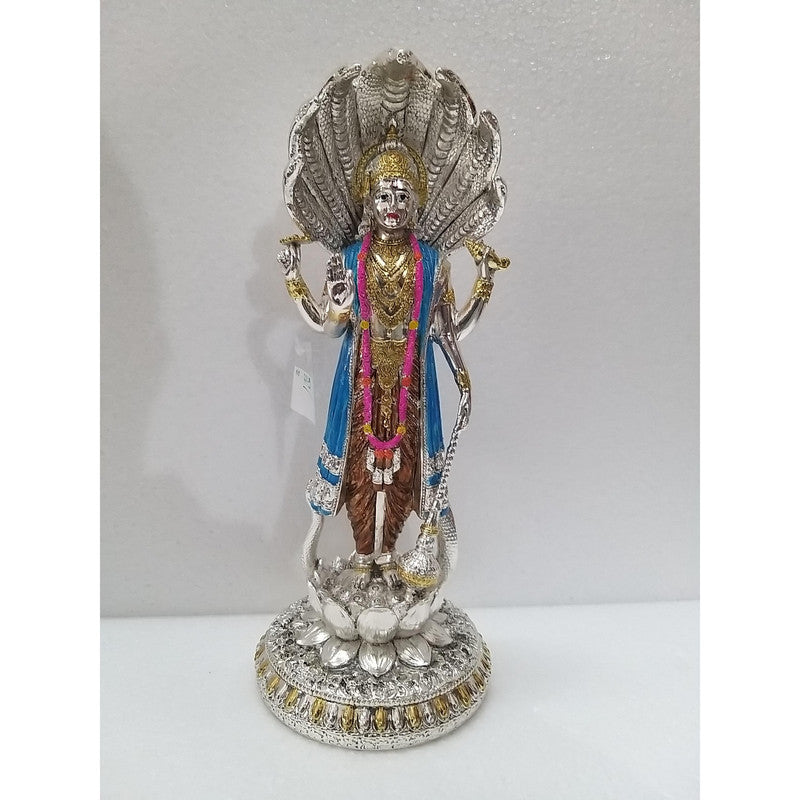 Standing Lord Vishnu JI Statue Idol Murti | 12 Inches | For Temple Decor (2279)
