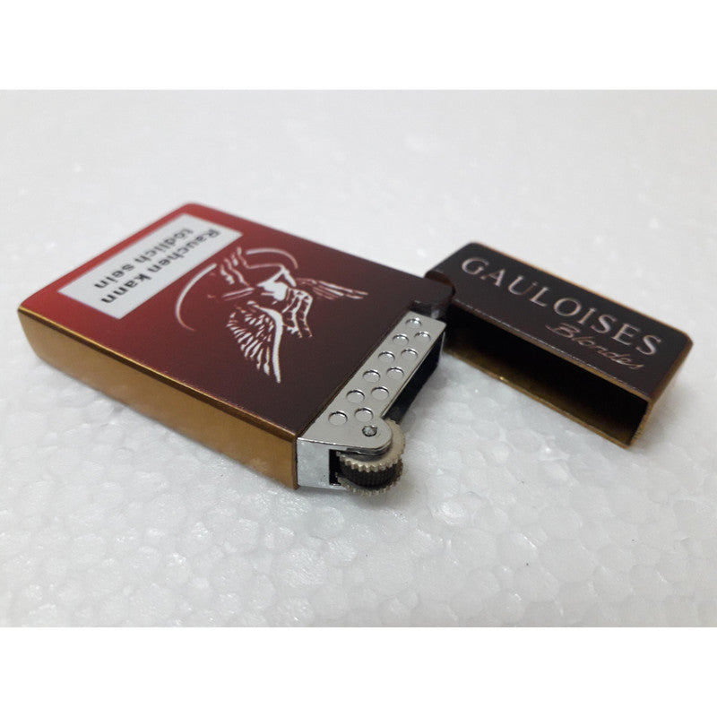 Stainless Steel CIGAR Lighter - Refillable - Pocket Lighter for Smoker (228)