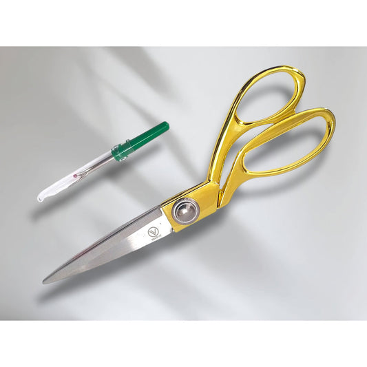 Heavy Duty Hard Funner Steel Scissors with Brass Handle 8 Inches (2319)