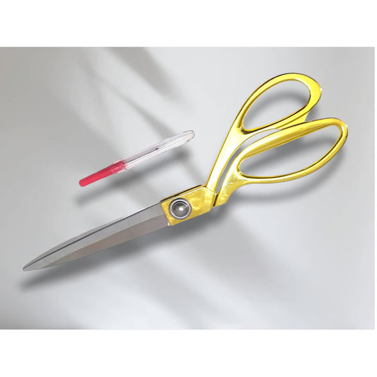 Heavy Duty Hard Funner Steel Scissors With Brass Handle 11 Inches (2330)
