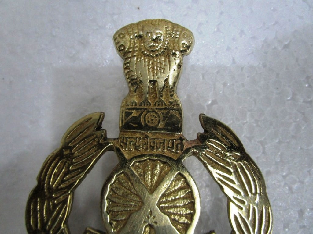 Indian Police Military Navy Air Force CAST Safe Plaque Plate Crests Badge (2354)