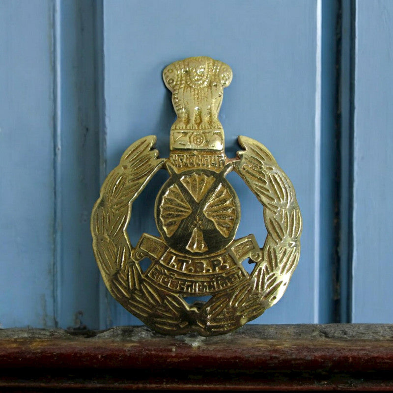 Indian Police Military Navy Air Force CAST Safe Plaque Plate Crests Badge (2354)