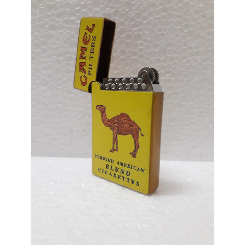 Stainless Steel CIGAR Lighter - Refillable - Pocket Lighter for Smoker (243)