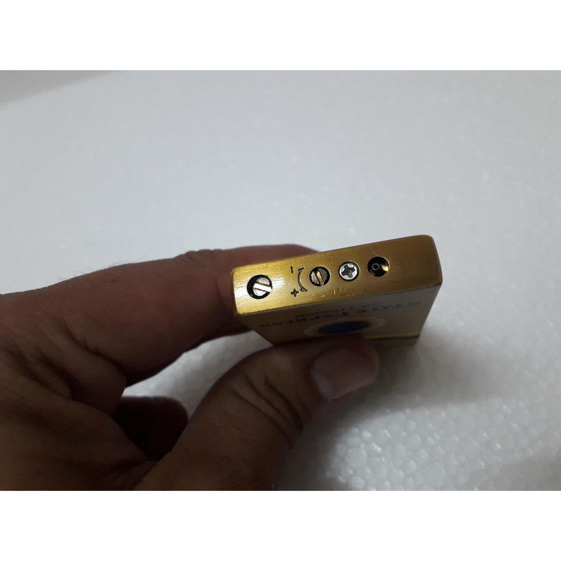 Stainless Steel CIGAR Lighter - Refillable - Pocket Lighter for Smoker (247)