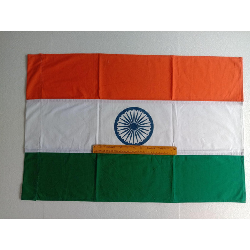 Hindustan Bharat India National Flag - Indepence Day - Cotton - 4 x 3 Feet (2539)
