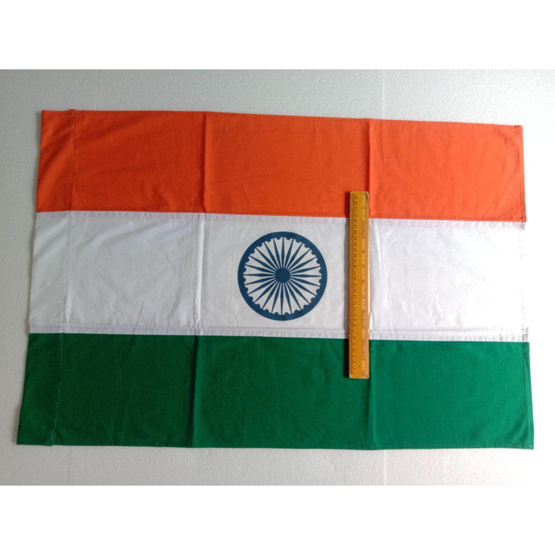 Hindustan Bharat India National Flag - Indepence Day - Cotton - 4 x 3 Feet (2539)