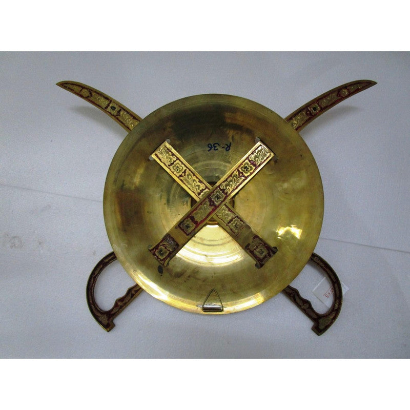 Large - Brass Royal Collection Showpiece for Home Décor (2569)
