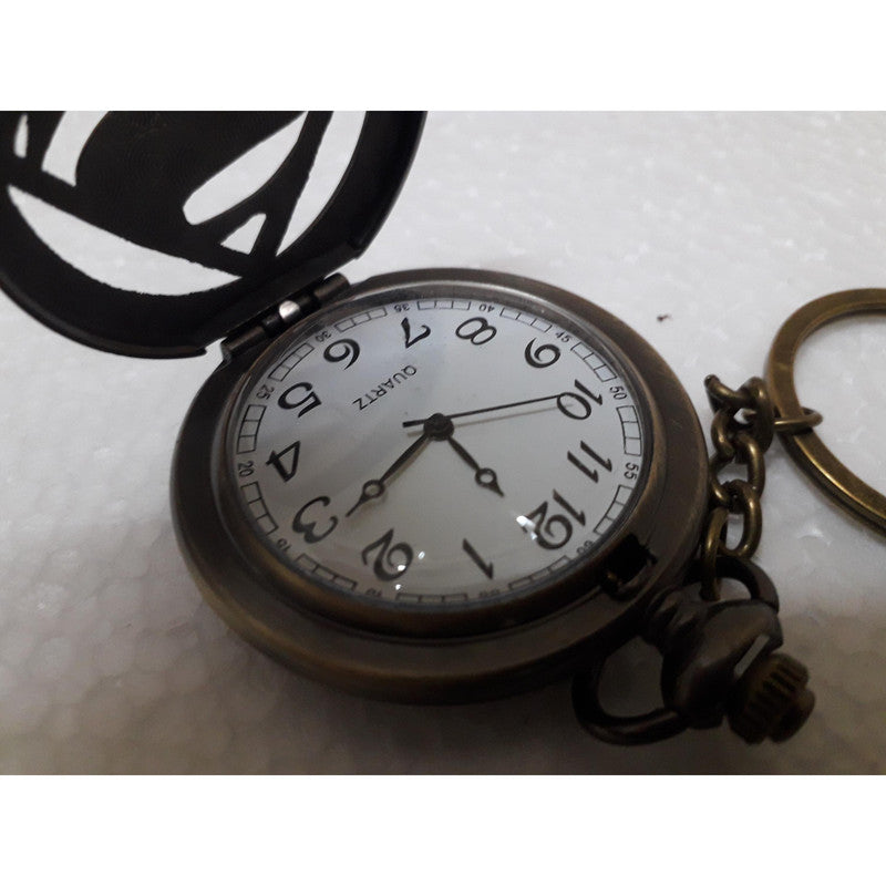 Pocket Watch Key Chain with Key Ring Men & Women Gift Key Chain Key