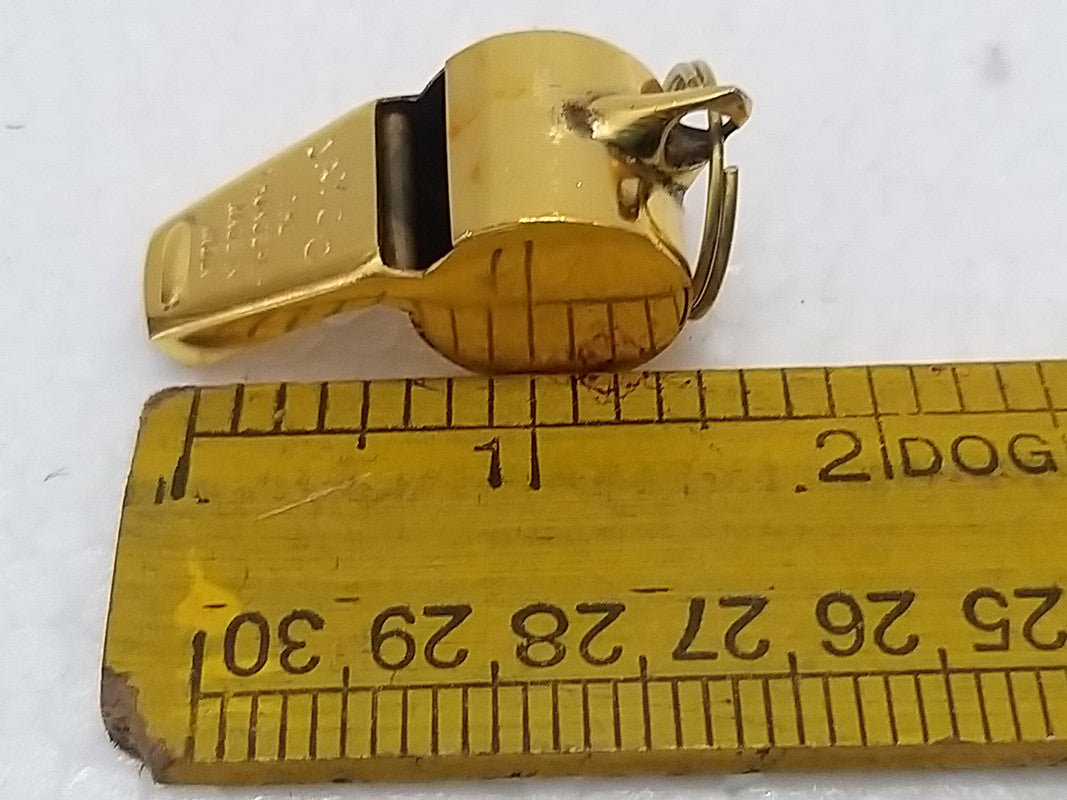 10 pcs Whistle Golden Coated For Multipurpose Use (3007)