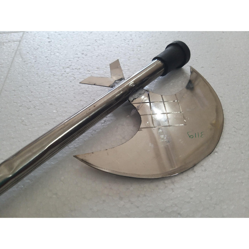 Stainless Steel Full Length Lord Parshuram Axe Vajra For Tree Cutting And Multipurpose Use (3119)