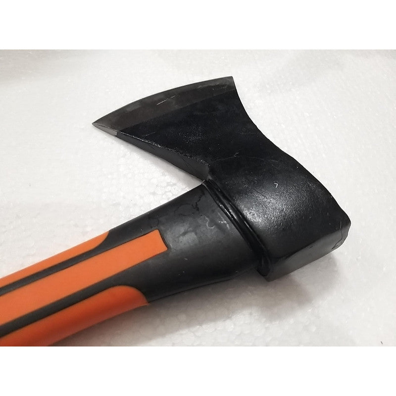 Red Black Axe Kulhadi For Gardening Camping And Multiple Use (3416)