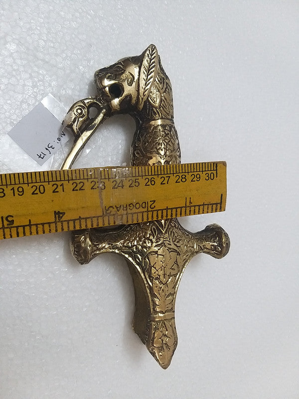 Princely State Maharaja Style Brass Sword Handle (3617)
