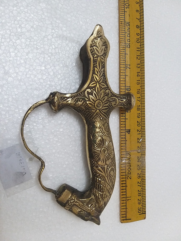 Princely State Maharaja Style Brass Sword Handle(3618)