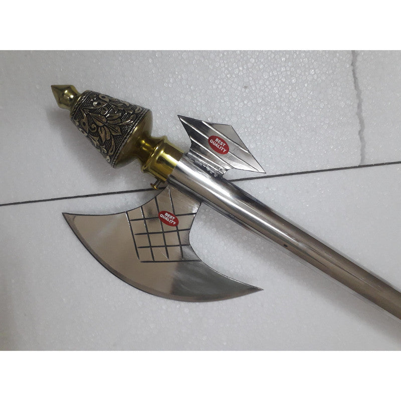 Parshuram's Vajra - Durable Stainless Steel Craftsmanship Axe for Multiple Use (3833)