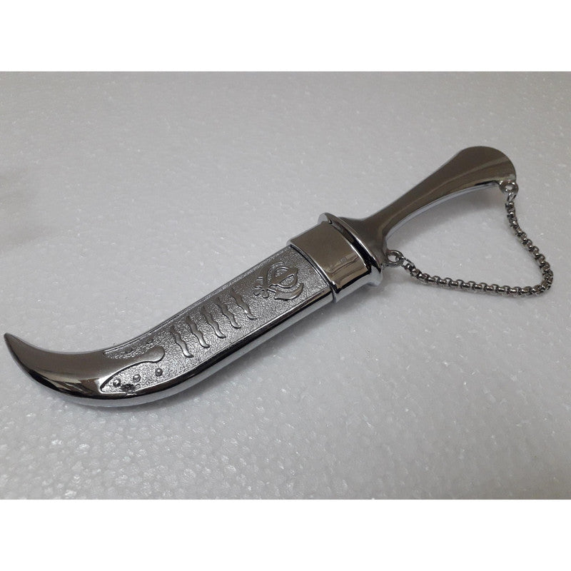 Stainless Steel Sikh Siri Sahib Taksali Singh Gold Plated (388)