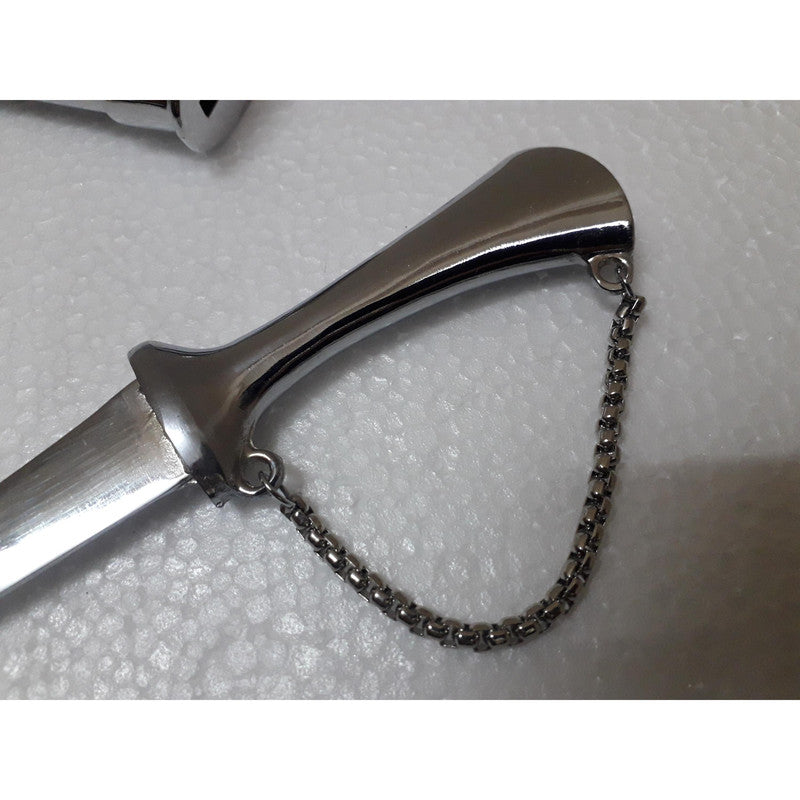 Stainless Steel Sikh Siri Sahib Taksali Singh Gold Plated (388)