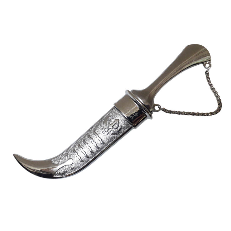 Stainless Steel Sikh Siri Sahib Taksali Singh Gold Plated (388)