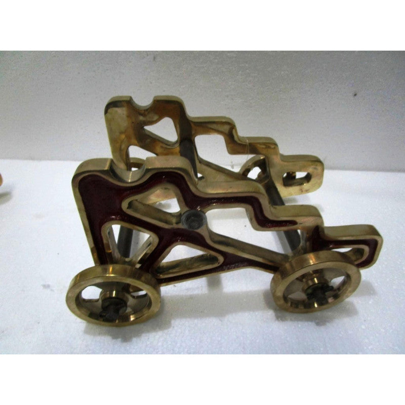 VINTAGE style CANNON with STAND – BRASS – Best Collection (5370)