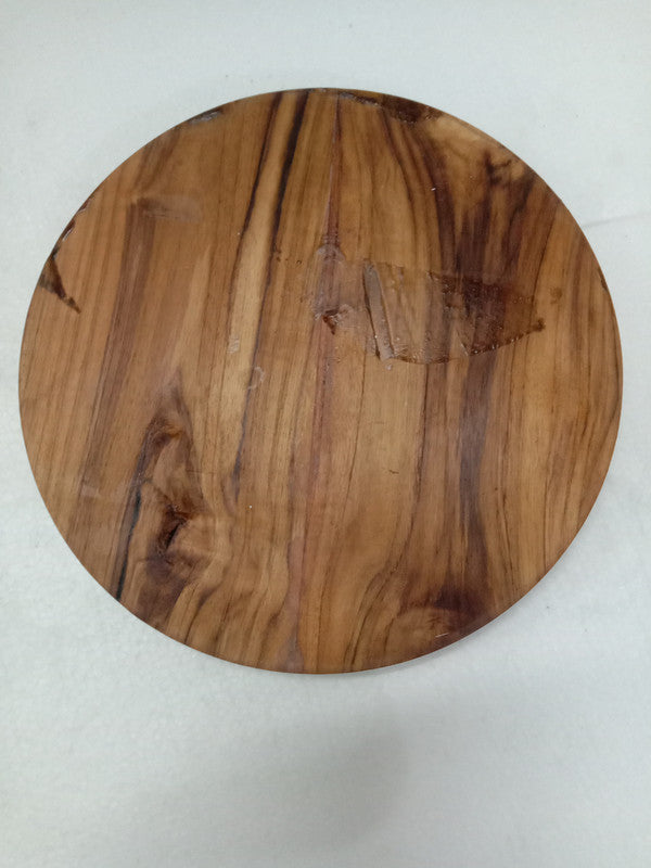 Indian NATIONAL Emblem Wooden Plaque - 3D Engraving - 12 Inches - Ashok STAMBH (5377)