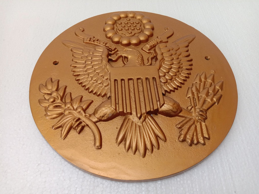 LARGE - US Army Plaque | 3D | 12 Inches| United State Coat of Arms | RARE (5385)
