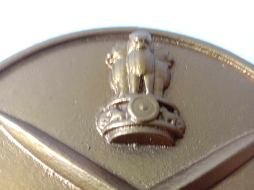 INDIAN ARMY Safe Plaque - 6 Inches -Solid Cast - Crest Badge Wall Décor (5390)