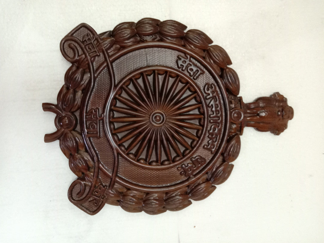 INDIAN ARMY SERVICE CORPS Crests Wooden Plaque Badge - 12 Inches - 3D Engraving - SENA SEVA CORE (5401)