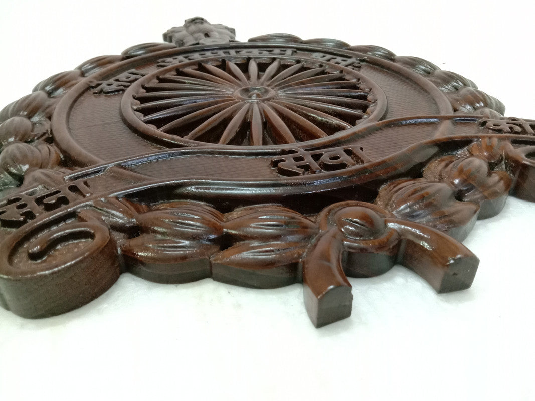 INDIAN ARMY SERVICE CORPS Crests Wooden Plaque Badge - 12 Inches - 3D Engraving - SENA SEVA CORE (5401)