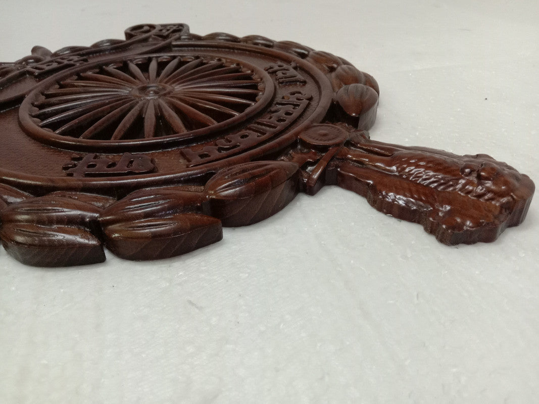 INDIAN ARMY SERVICE CORPS Crests Wooden Plaque Badge - 12 Inches - 3D Engraving - SENA SEVA CORE (5401)