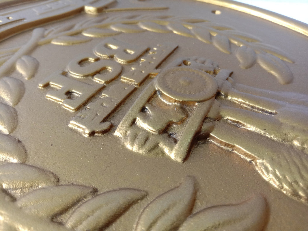 12 Inches Border Security Force BSF Wall Plaque - Wall Decor (5409)