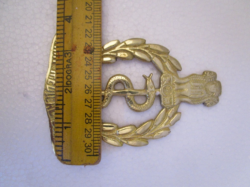 ARMY MEDICAL CORPS Indian Police Military Navy Air Force CAST Safe Plaque Plate Crests Badge (662)