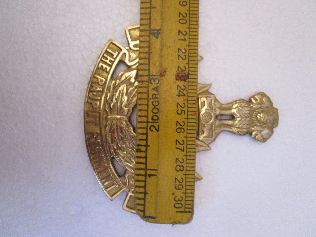 THE RAJPUT REGIMENT Indian Police Military Navy Air Force CAST Safe Plaque Plate Crests Badge (668)