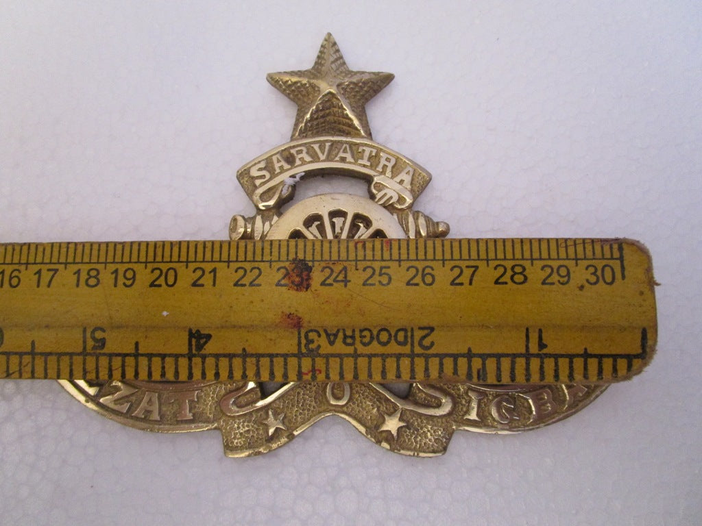 IZZAT IQBAL Indian Police Military Navy Air Force CAST Safe Plaque Plate Crests Badge (684)